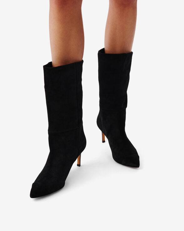 TAKARI SUEDE ANKLE BOOTS